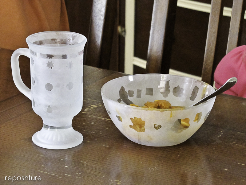 Reposhture Studio: Frosted Glass Paint projects